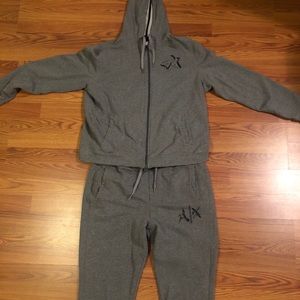 Armani Exchange sweatsuit